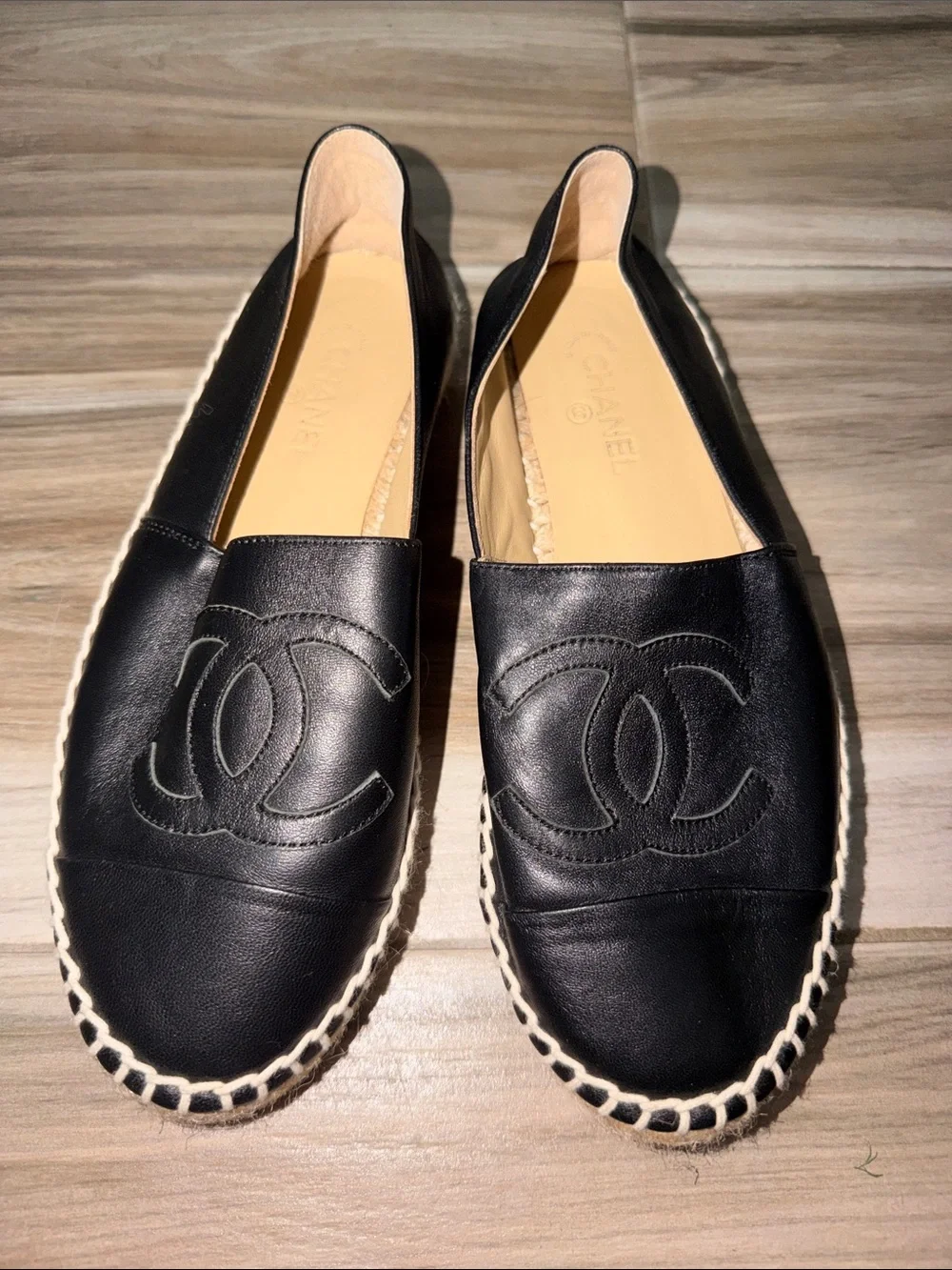 Chanel espadrilles size 37 US 7
Worn once! - Picture 1 of 3
